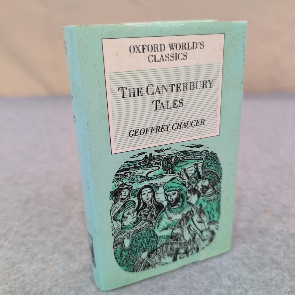 The Canterbury Tales Geoffrey Chaucer Oxford World's Classics Avenel Hardcover